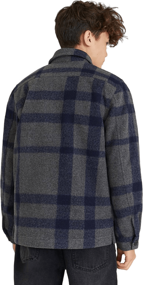 Studio Check Overshirt Grey/navy - Bild 2