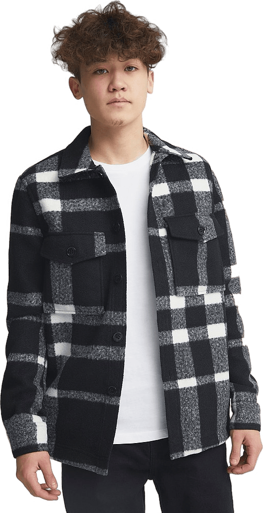 Studio Check Overshirt Black/white - Bild 6