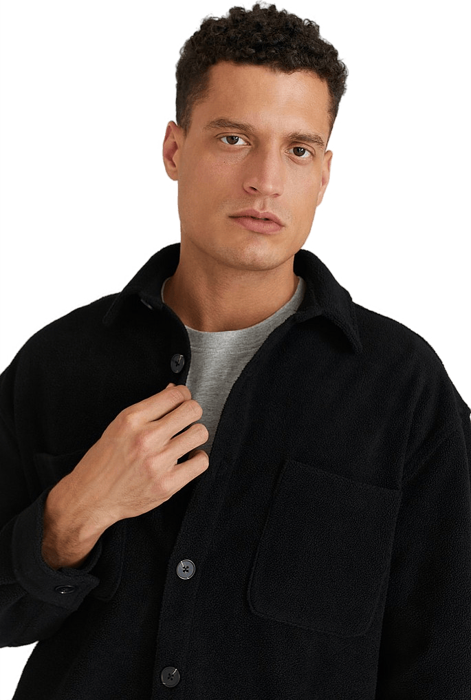 Studio Total Relaxed Pile Overshirt - Bild 3