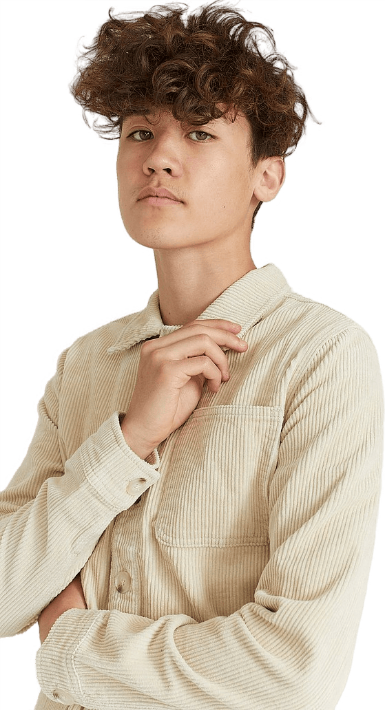 Favourite Cord Overshirt Light Sand