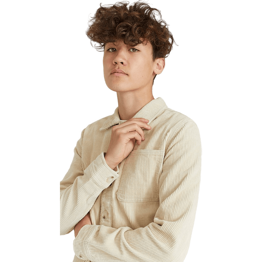 Favourite Cord Overshirt Light Sand