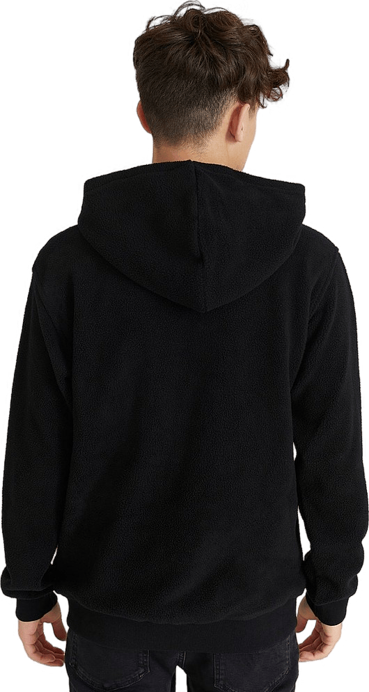 Soft Pile Hoodie Black - Bild 2