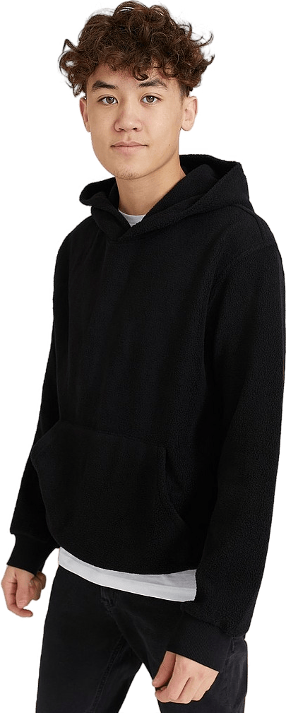 Soft Pile Hoodie Black - Bild 6