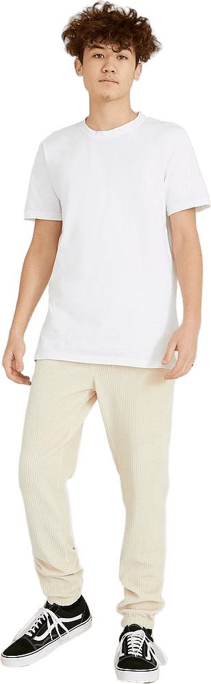 Soft Cord Sweatpants Beige - Bild 4