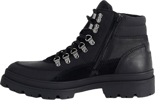 Chunky Hiking Boot Black