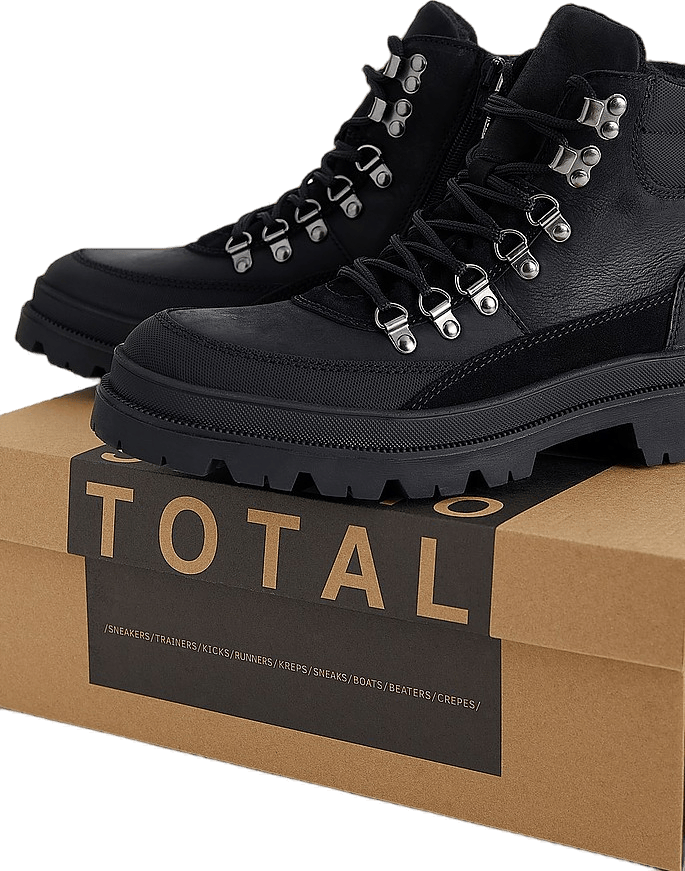 Chunky Hiking Boot Black - Bild 5