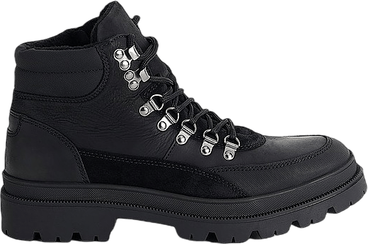 Chunky Hiking Boot Black - Bild 6