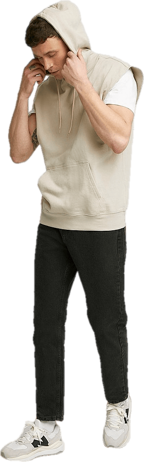 Hooded Vest Sand - Bild 4