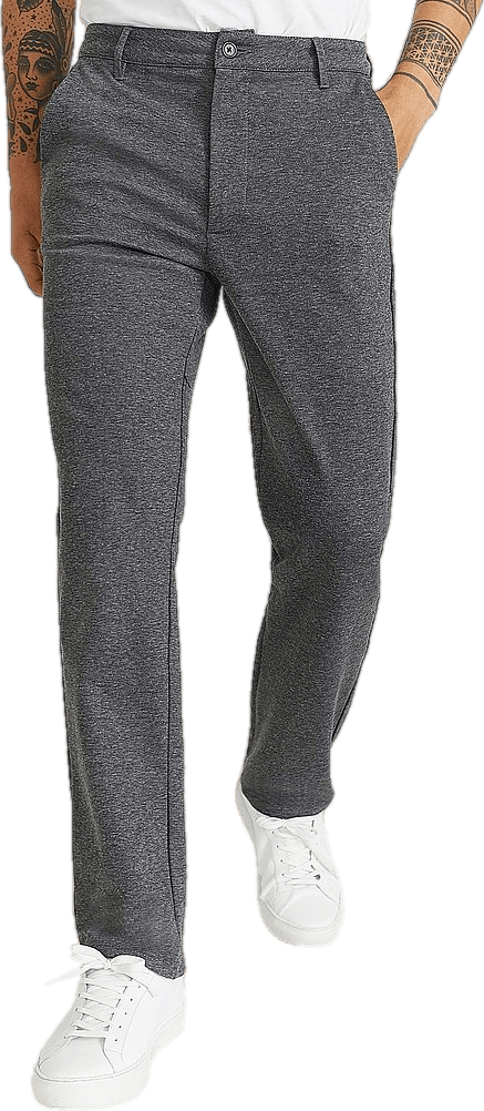 Soft Straight Chino Dark Grey - Bild 2