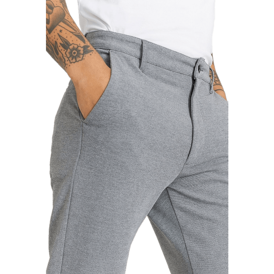 Soft Straight Chino Grey