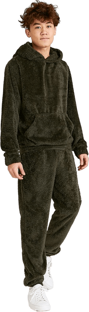 Teddy Sweatpants Green - Bild 5