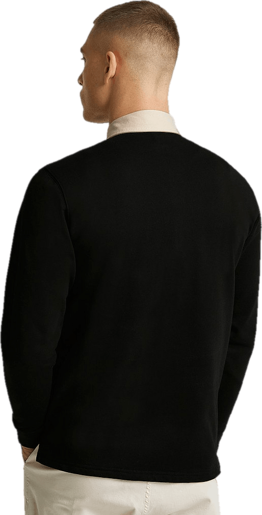 Studio Total Studio Total Rugby Polo, Male, Odevy, Tops, polokošele, Čierna, L