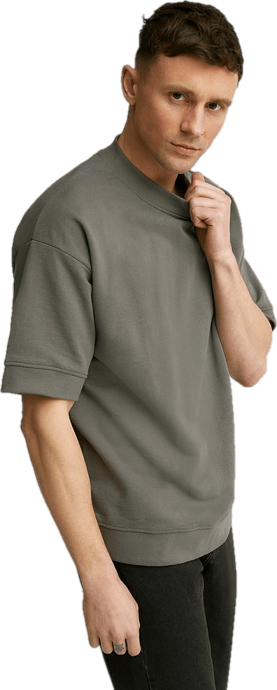 Sweat Tee Grey - Bild 5