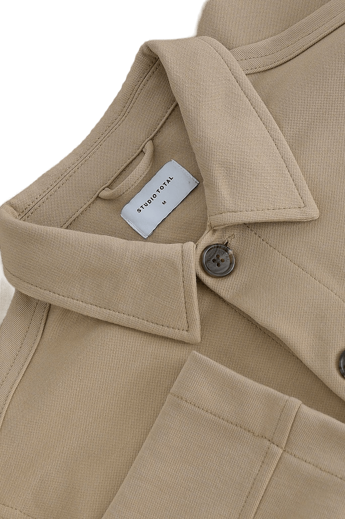 New Soft Overshirt Beige - Bild 5