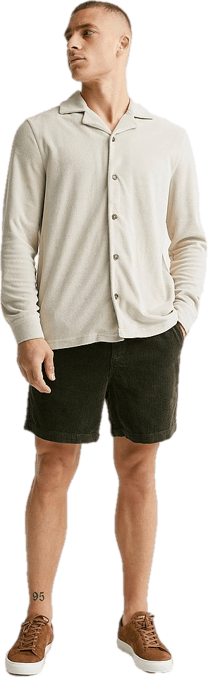 Terry Ls Shirt Sand - Bild 3