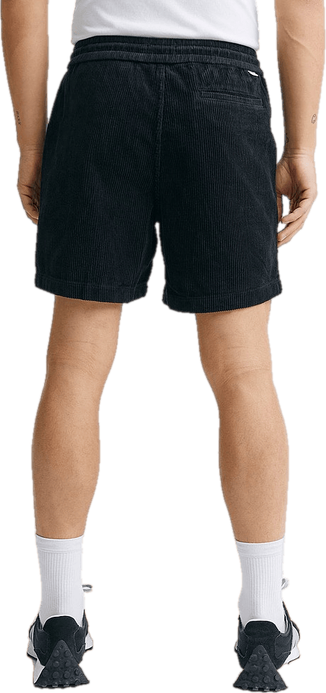 Icon Cord Shorts Black