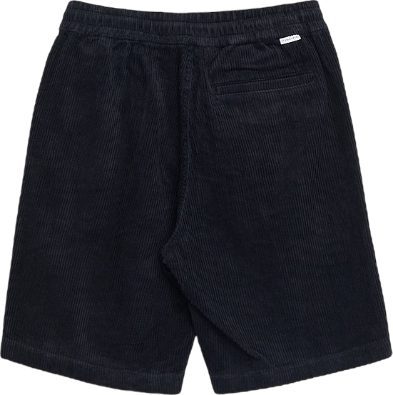 Icon Cord Shorts Black