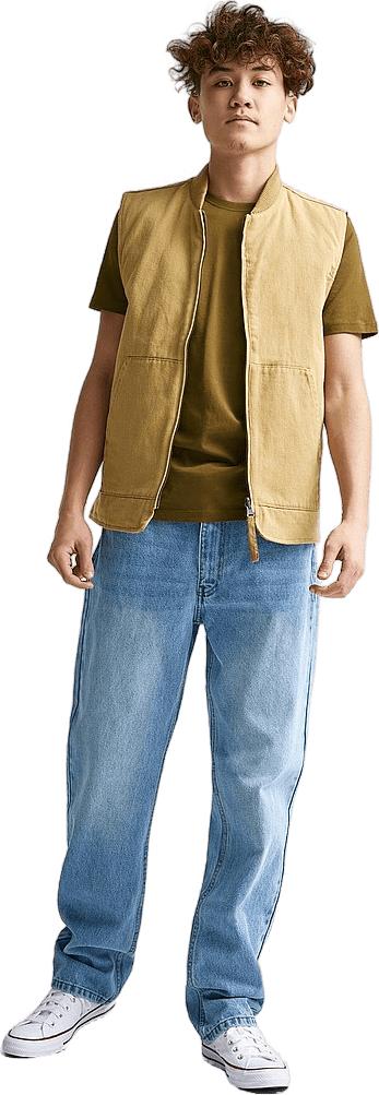 Utility Vest Greige - Bild 4