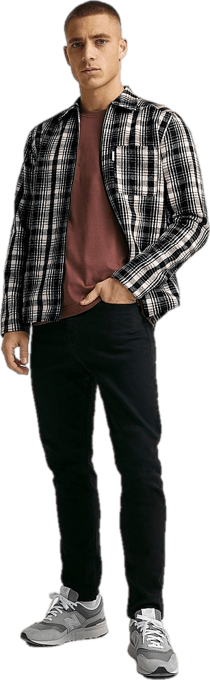 Studio Total Zip Check Overshirt - Bild 2