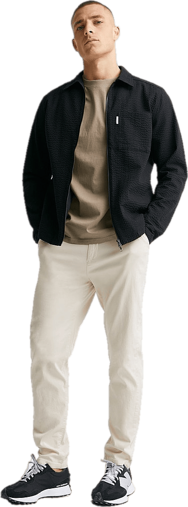 Studio Total Seersucker Zip Overshirt - Bild 4