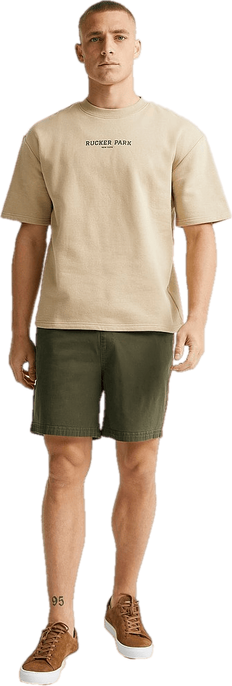 Rucker Sweat Tee Sand - Bild 3