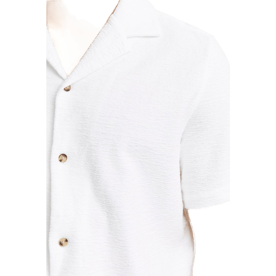 Jersey Structure Shirt White