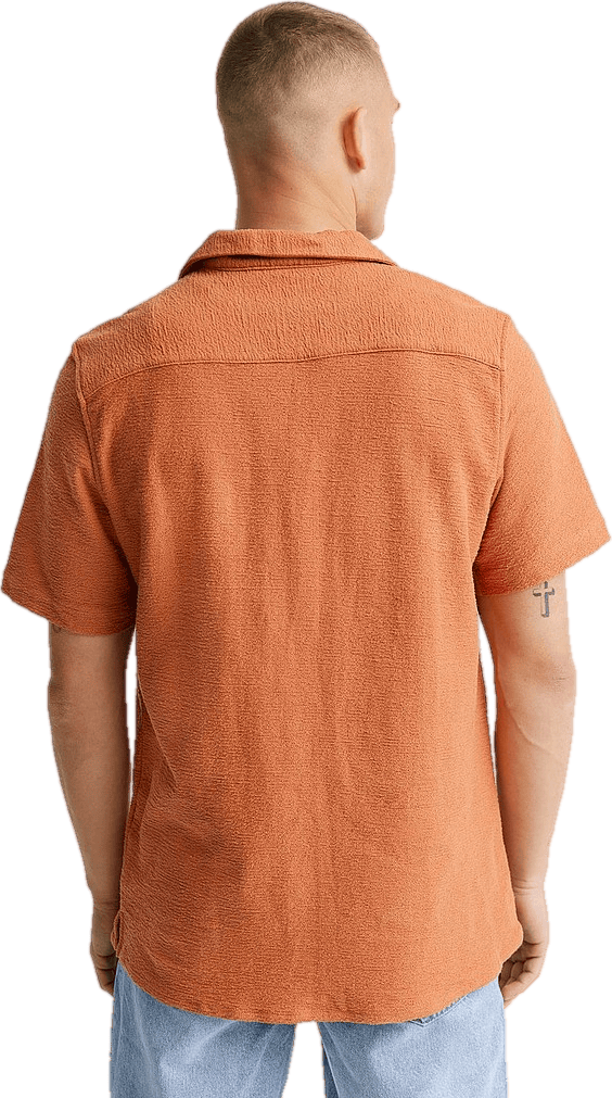 Studio Total Jersey Structure Shirt Ochra - Bild 2