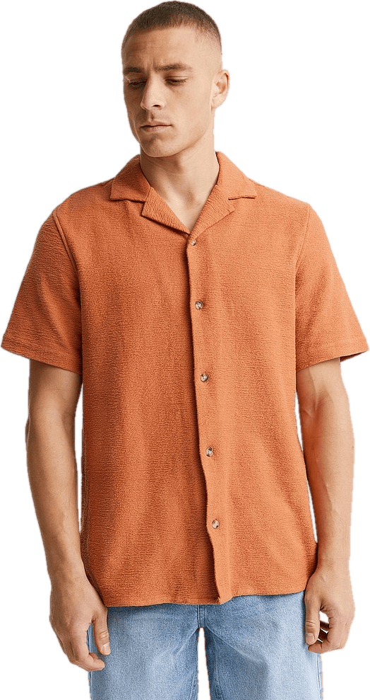 Studio Total Jersey Structure Shirt Ochra - Bild 3