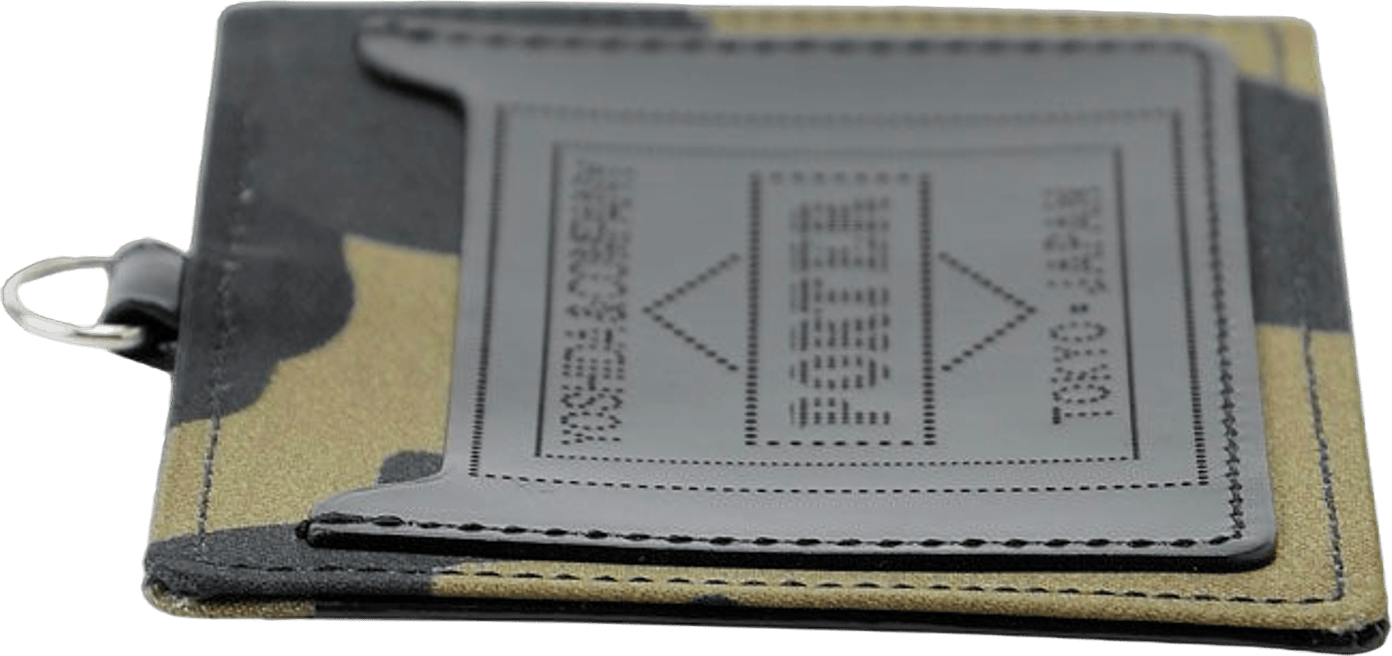 Camouflage Wallet Id Case Woodland Khaki - Bild 2