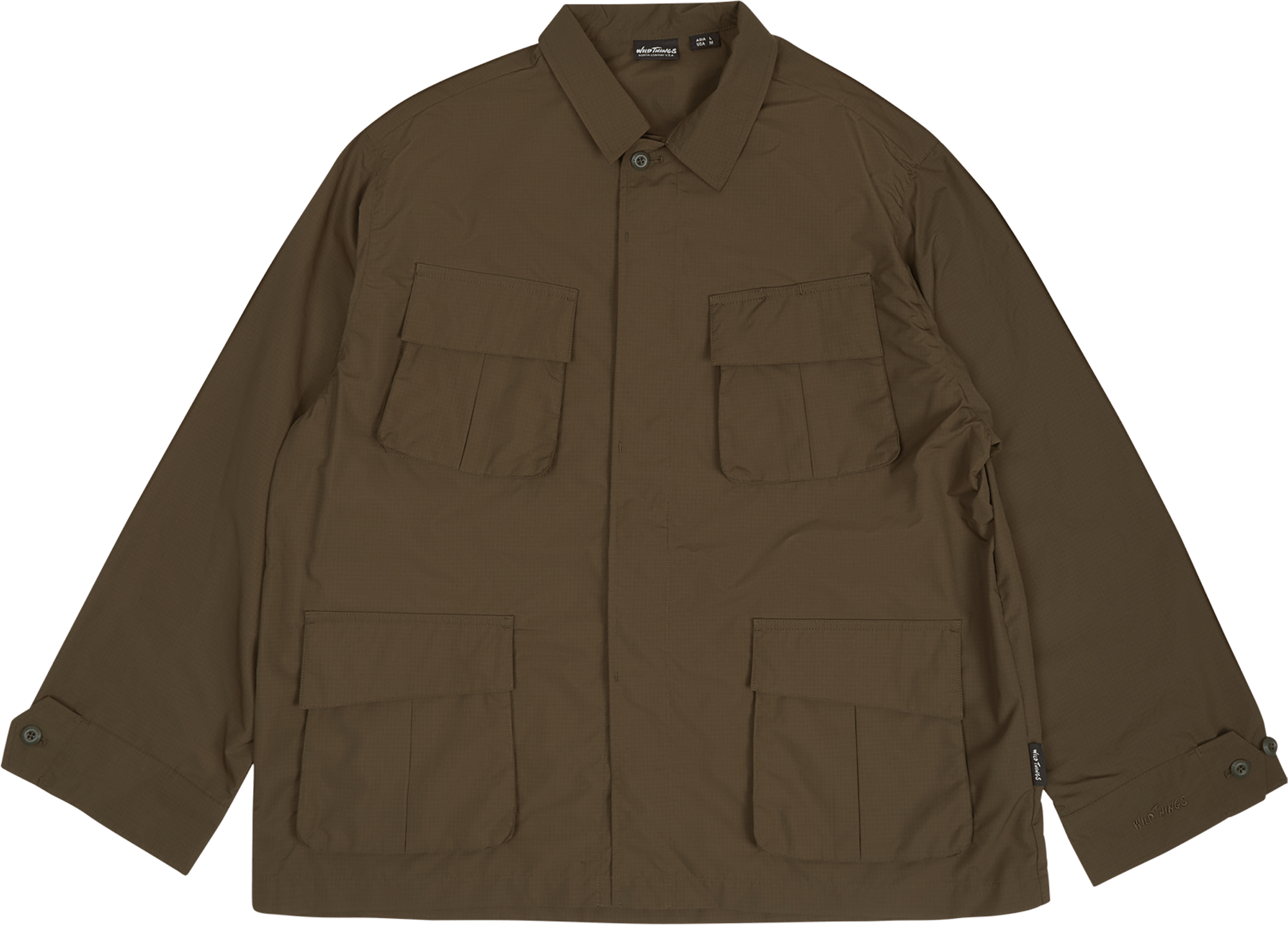 Dicros-rip Shirts Military Green