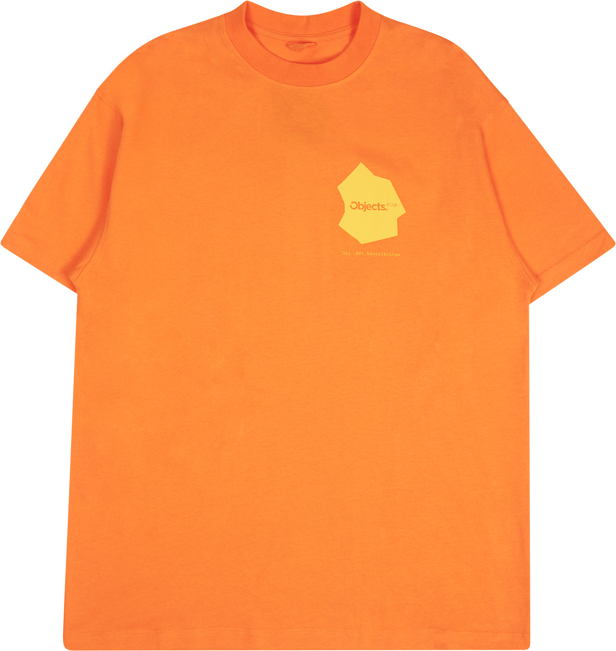 Continuity Print Tee Studio Orange