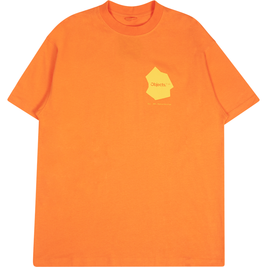Continuity Print Tee Studio Orange