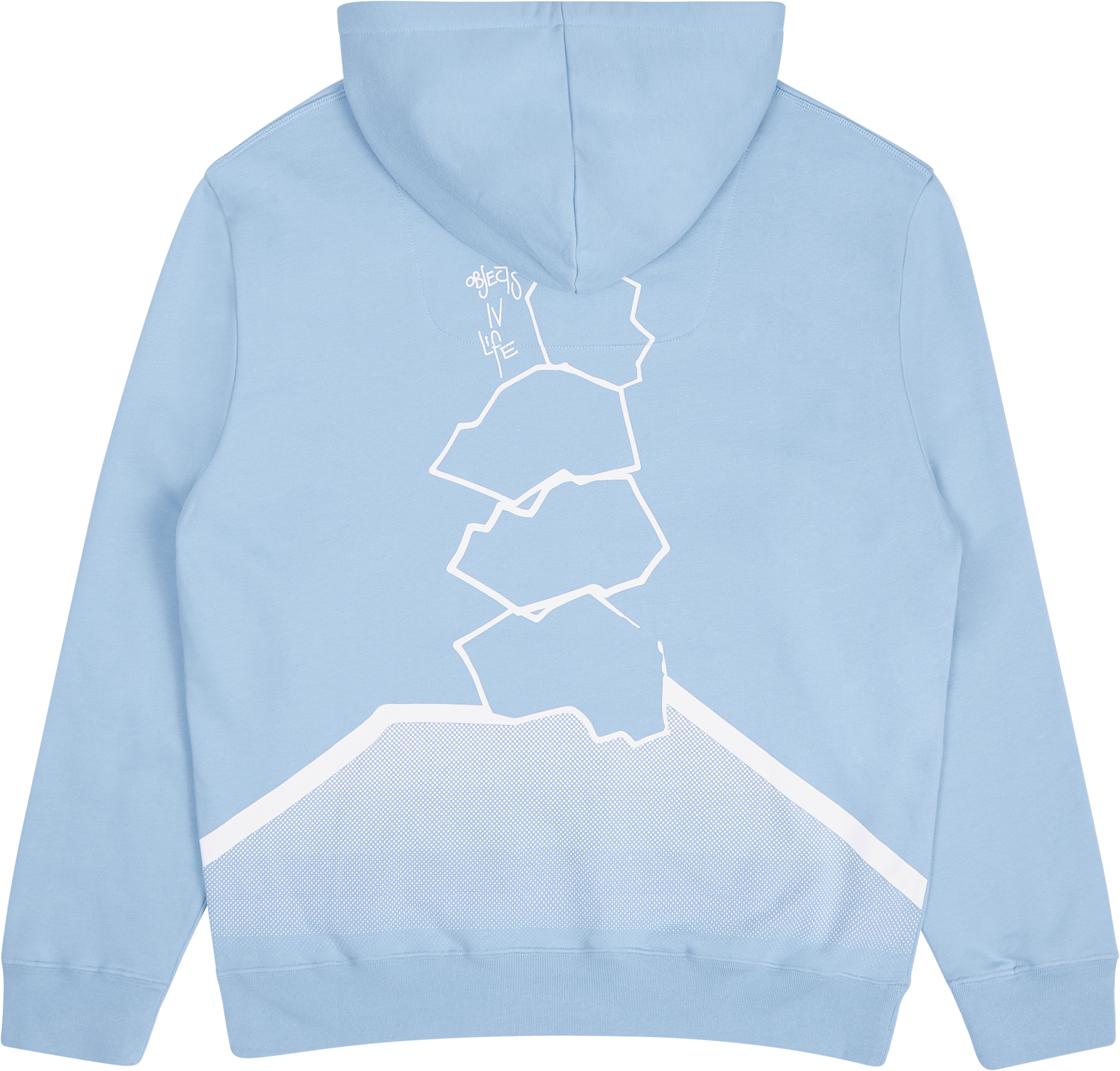 Balance Print Hoody Pop Blue - Bild 2
