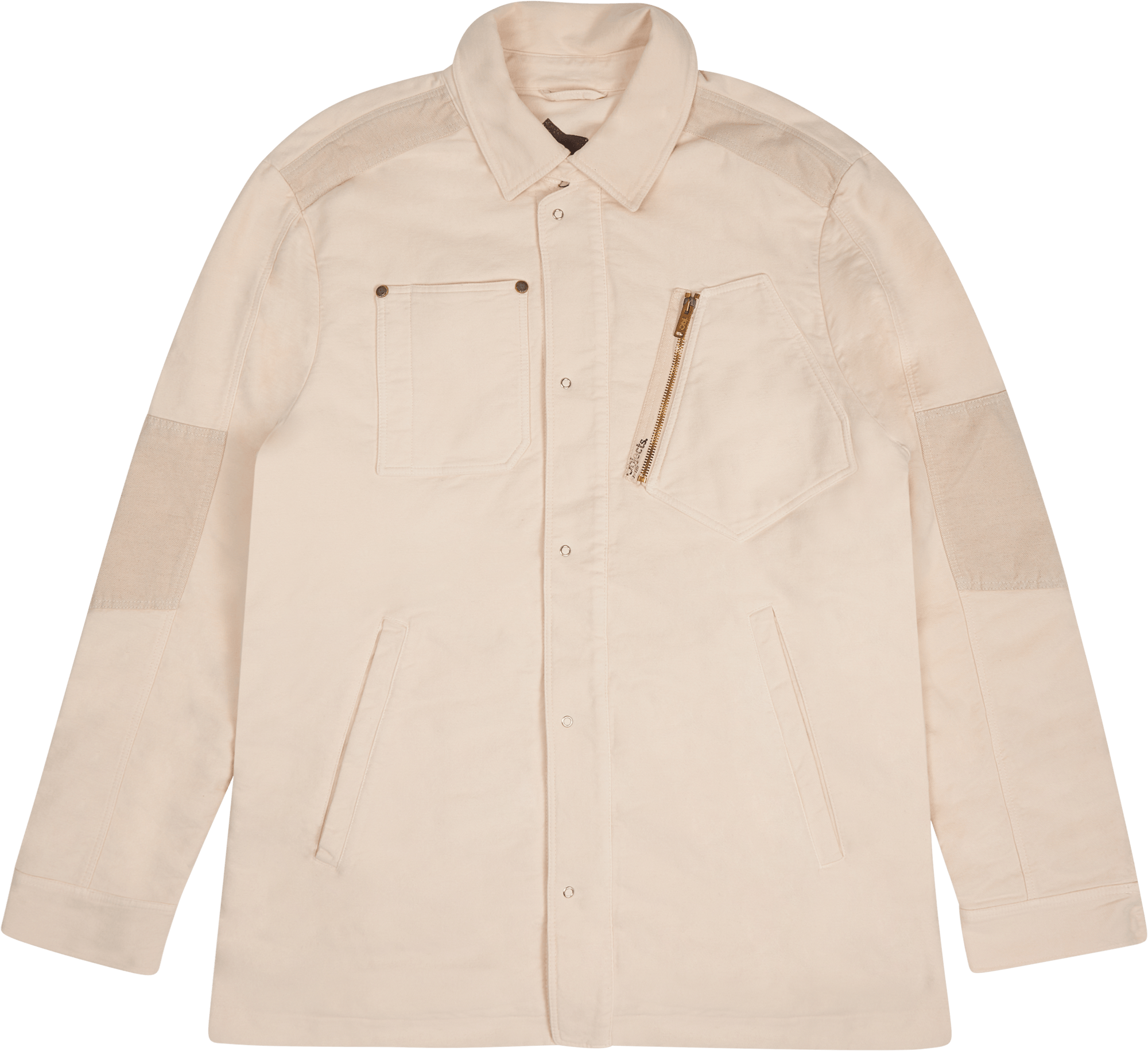 Moleskin Shirt Jacket Pale Pink