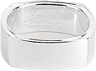 Ring Square Silver, Male, Equipment, other accessories, 62