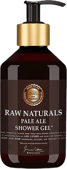Raw Naturals Pale Ale Shower G No Color, Male, Utrustning, skönhet, Flerfärgad, 300 ml