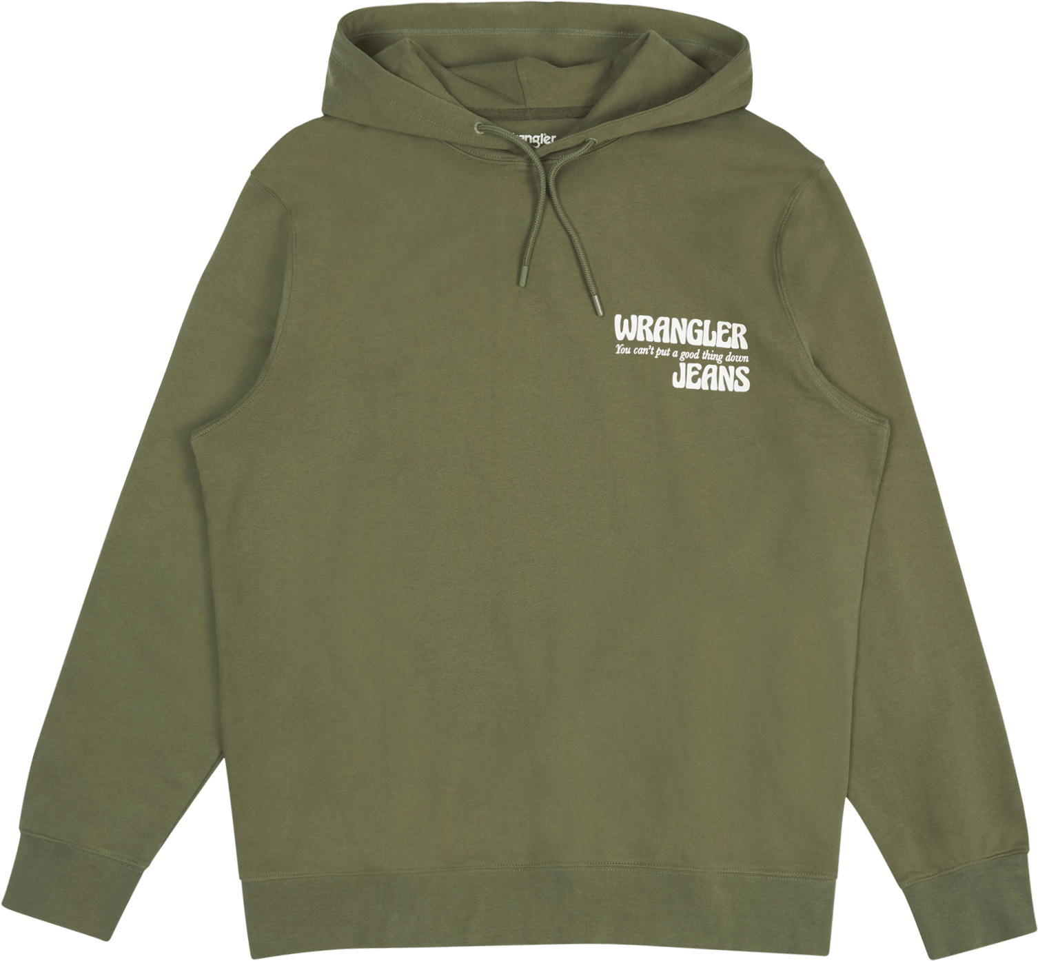 Slogan_hoodie Deep Lichen