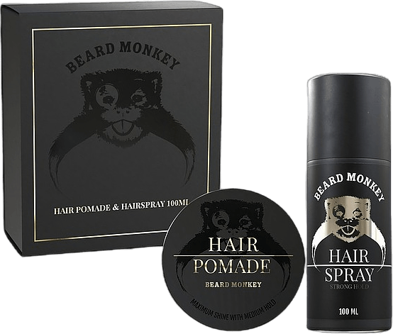 Beard Monkey Giftset Hair 20, Male, Utstyr, skjønnhet, 100 ml