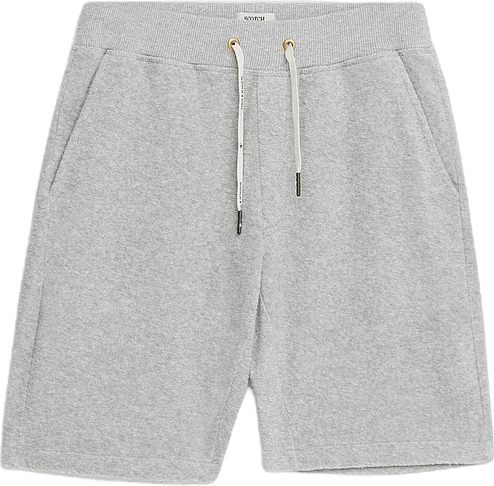 Towelling Sweatshorts Grey Melange