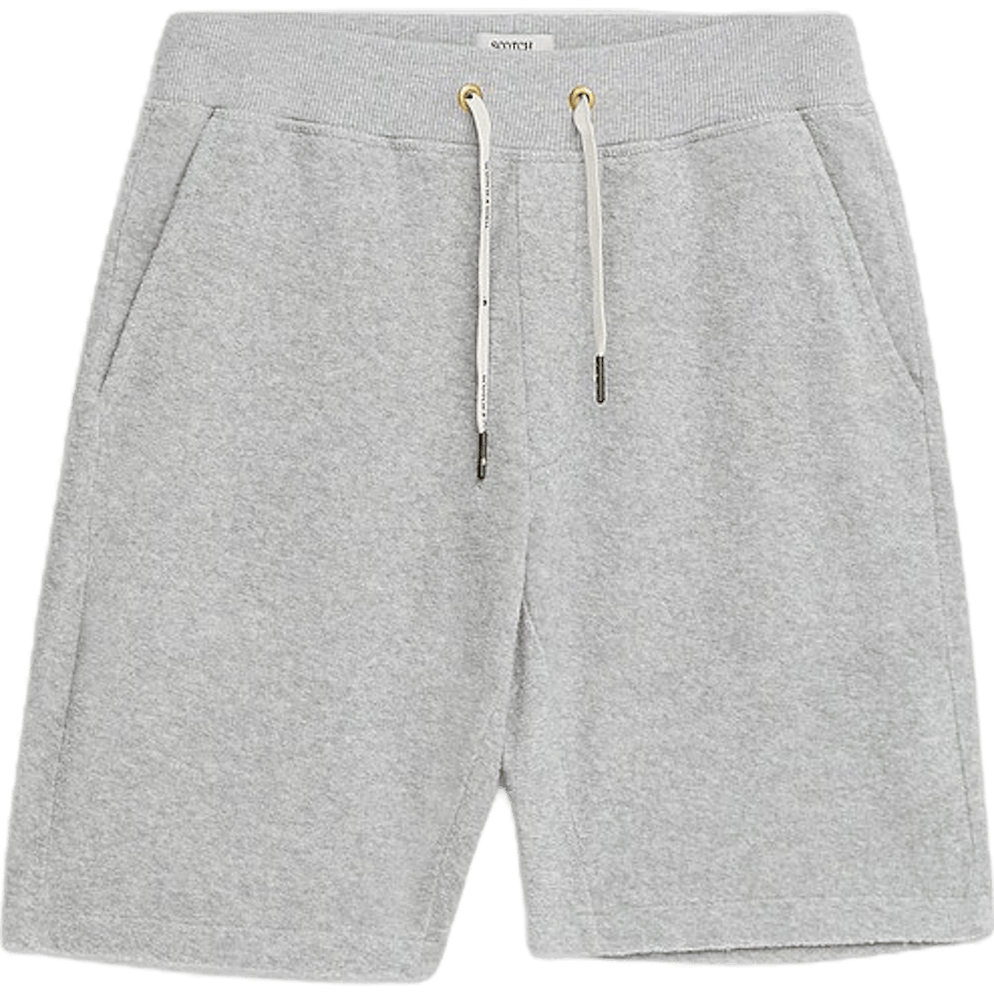 Towelling Sweatshorts Grey Melange
