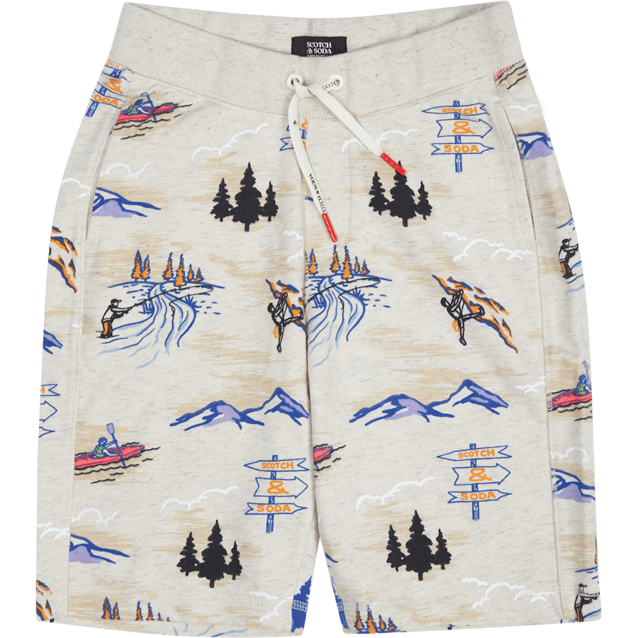 All-over Printed Sweatshorts Combo A
