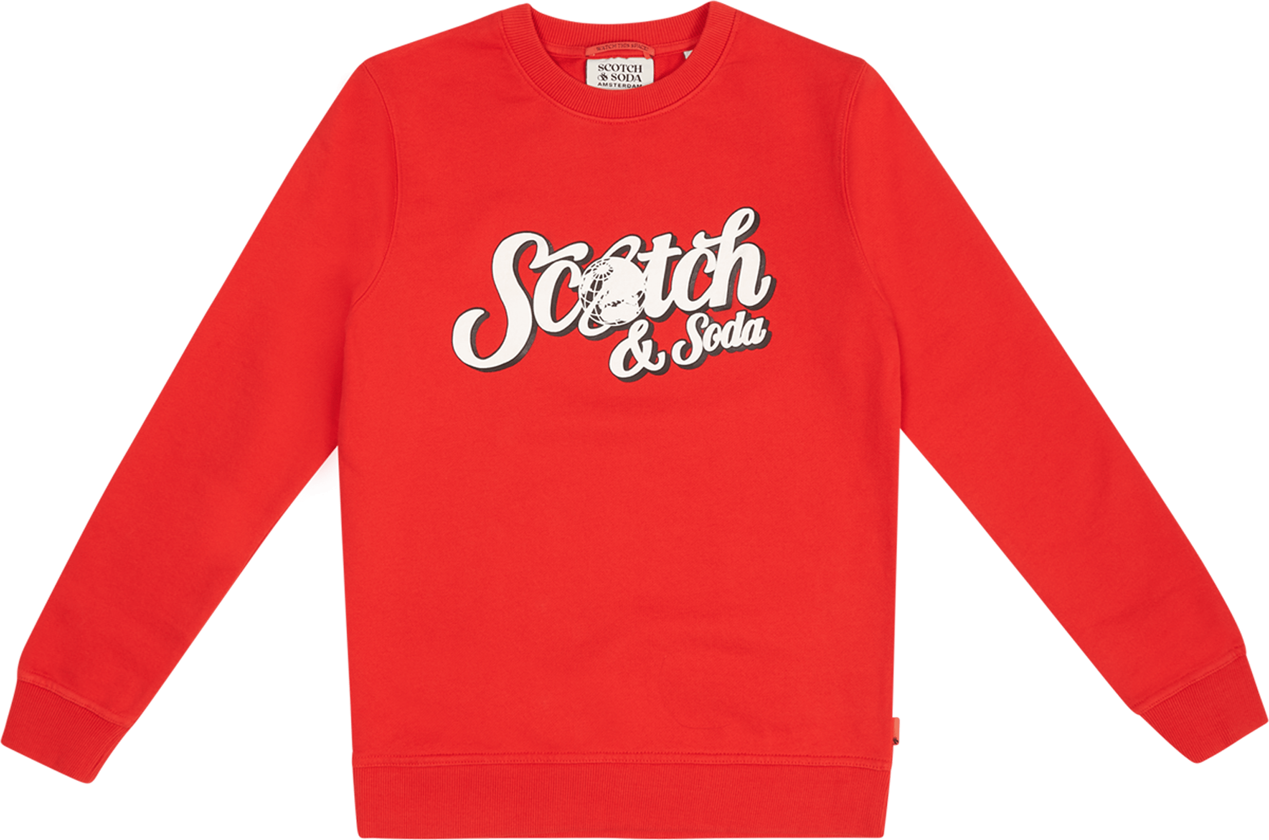 Crewneck Artwork Sweatshirt Lava