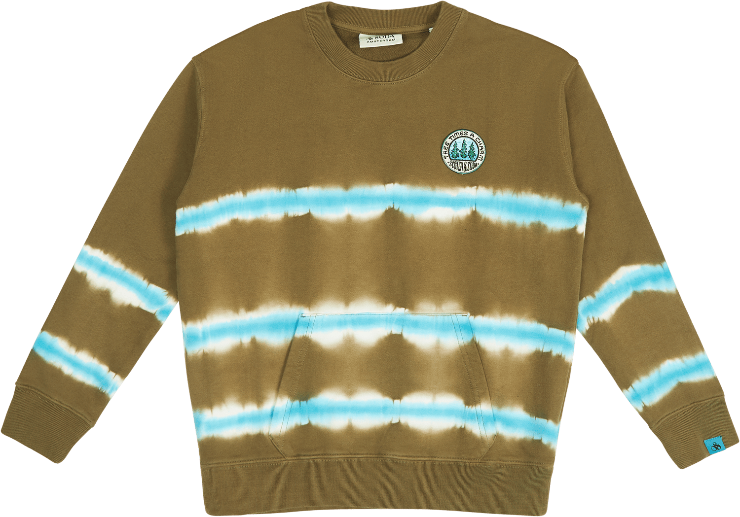 Tie-dye Crewneck Sweatshirt Combo T