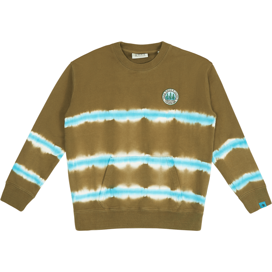 Tie-dye Crewneck Sweatshirt Combo T