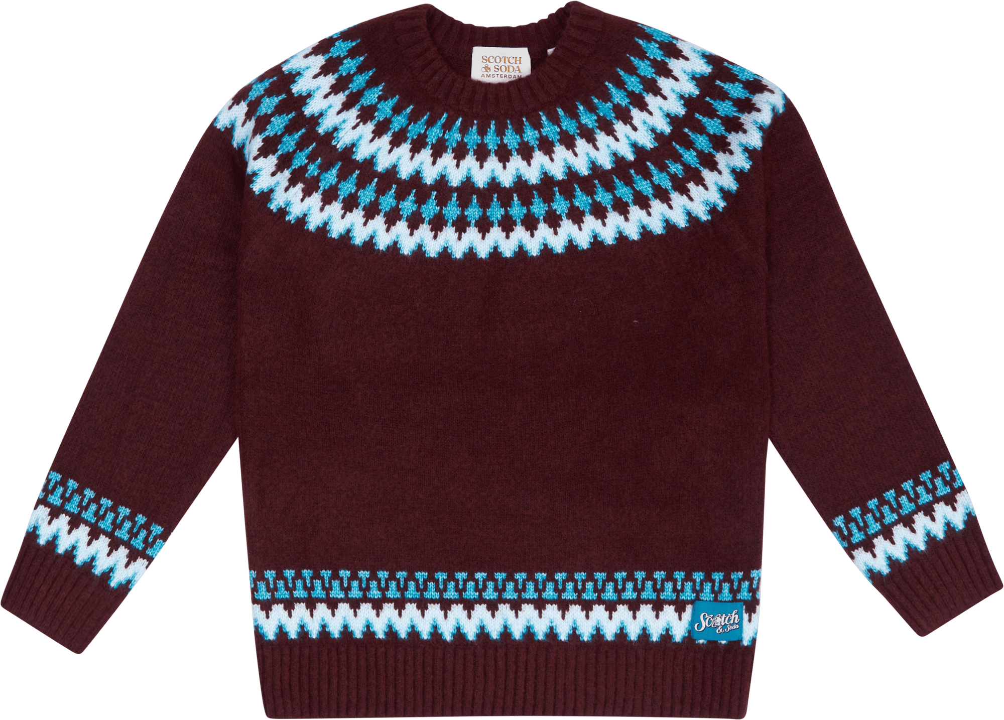 Intarsia Pullover Combo C