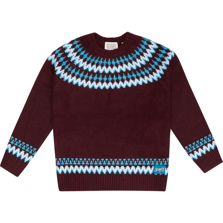 Intarsia Pullover Combo C