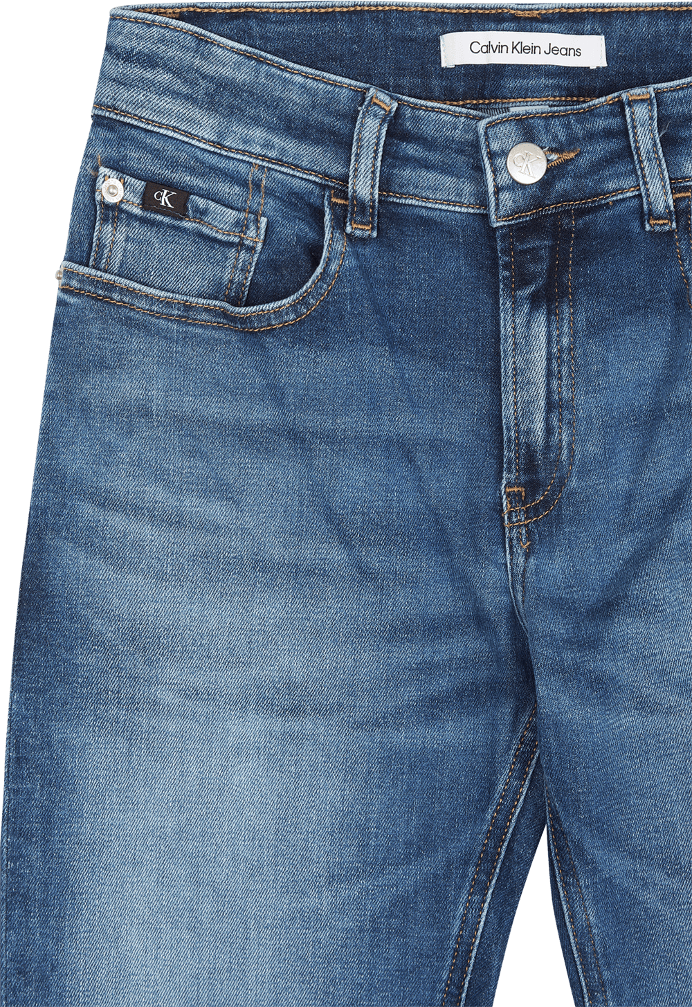 Regular Straight Hl Mid Blue 1a4 - High Low Mid Blue - Bild 3