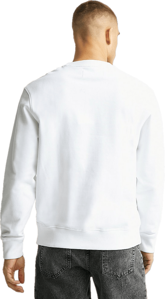 Stacked Logo Crew Neck Yaf – Bright White