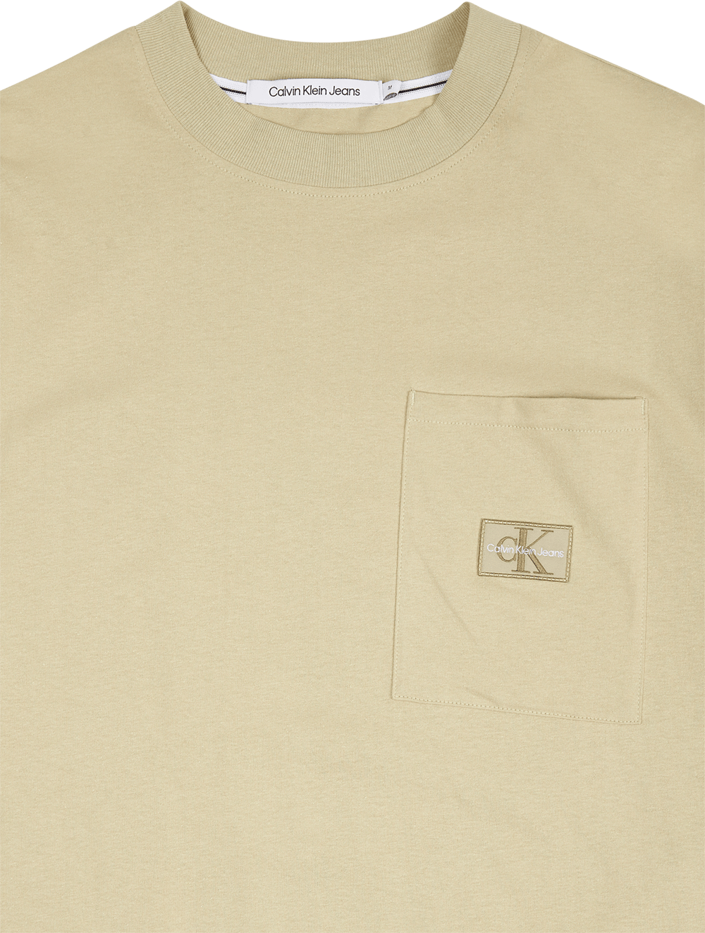 Calvin Klein Shrunken Badge Pocket Tee Rb8 - Bild 3