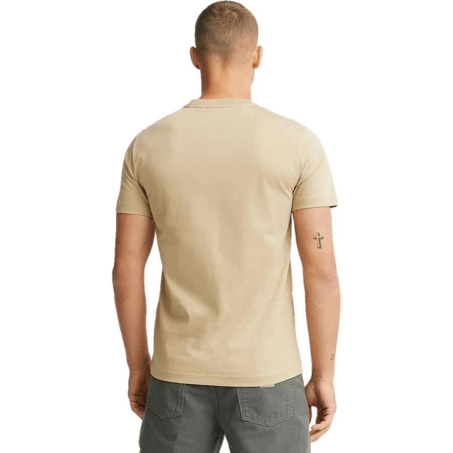 Modern Front Logo T-shirt Pf2 – Travertine